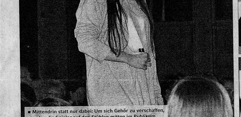 Oberstufen-Theater-AG in der Zeitung