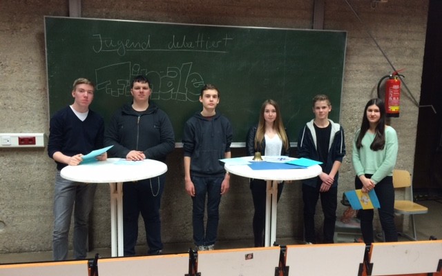 Schulwettbewerb „Jugend debattiert“