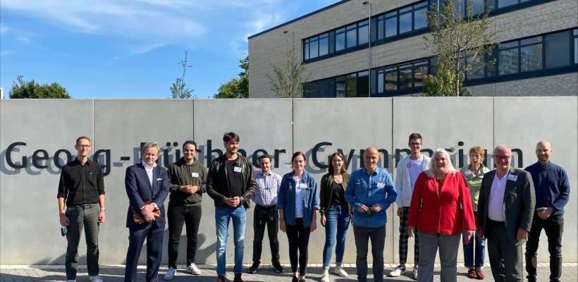 Georg-Büchner-Schüler diskutierten mit Bundestagskandidatinnen und -kandidaten aus ihrem Wahlkreis
