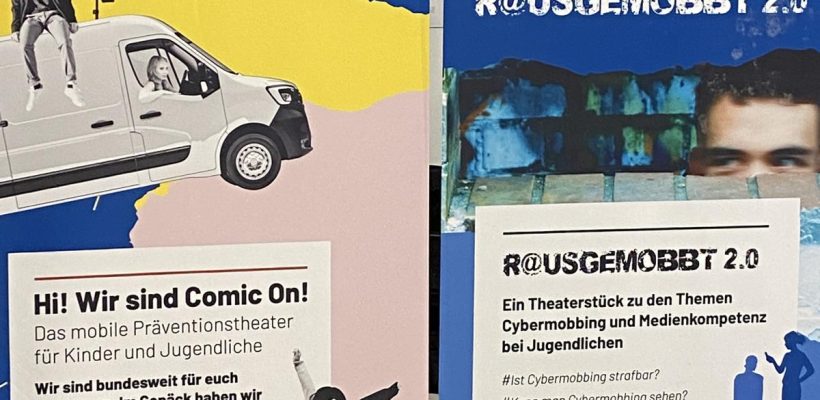 Die Theaterproduktion ComicOn als Gastschauspiel am Georg-Büchner-Gymnasium