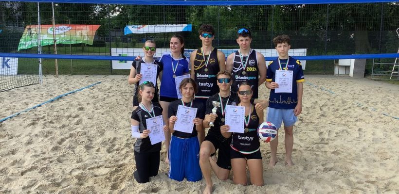 3. Platz im NRW-Landesfinale für das Beachvolleyball-Schulteam
