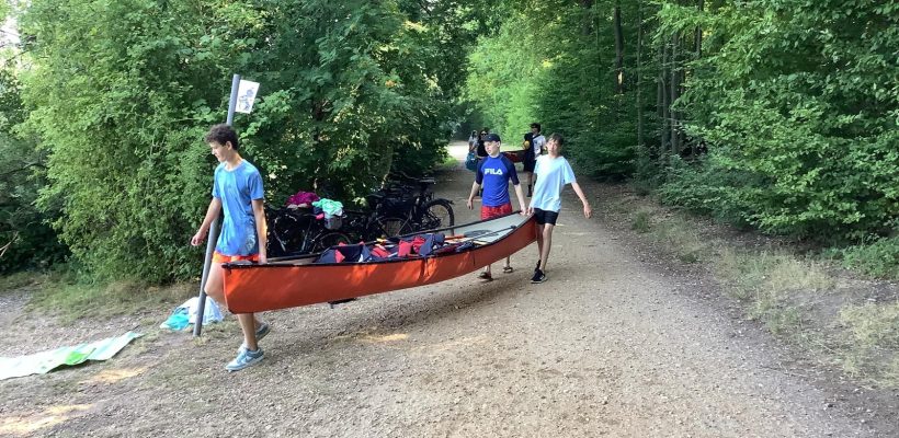 Sporthelfer-Ausflug zum Otto-Maigler-See